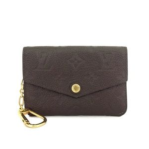 Louis Vuitton Monogram Empreinte Porte Cles Key Case Coin Purse/ 9U0693